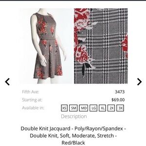 Piphany Fifth Avenue Dress